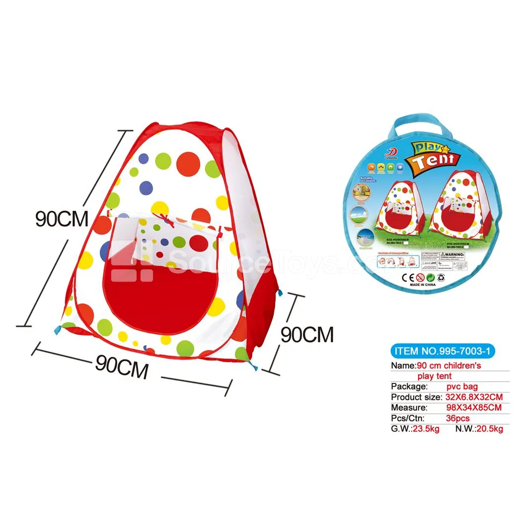 90cm Kids Play Tent (GCC)