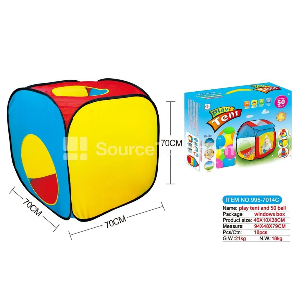 Playhouse with 50 Ocean Balls
