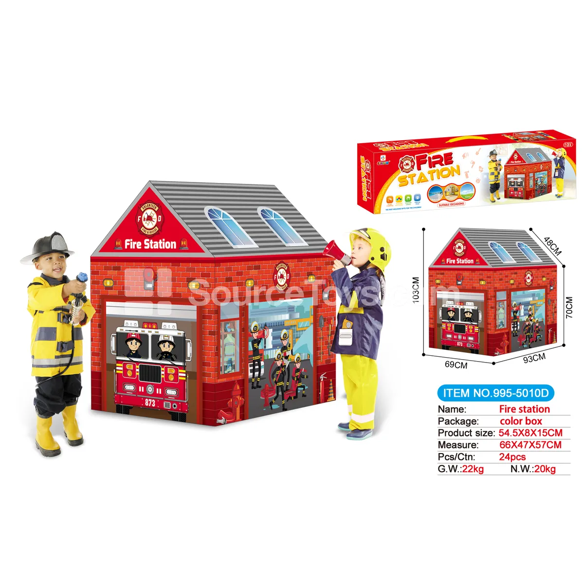 Fire Station Play Tent (GCC)