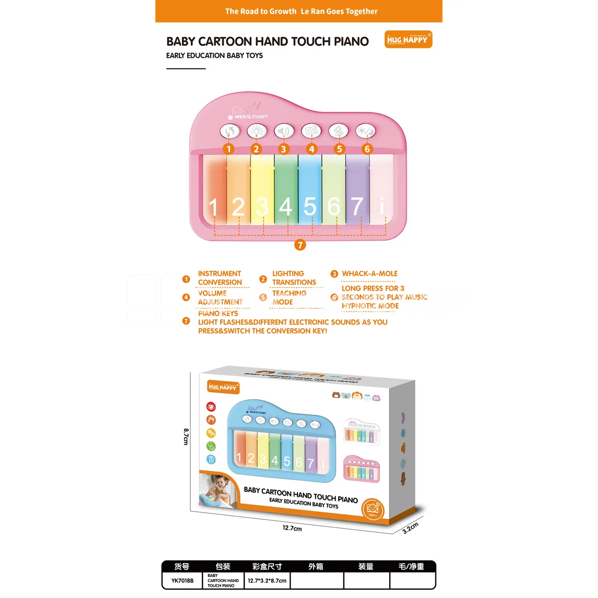Multi-Function Touchscreen Electronic Keyboard