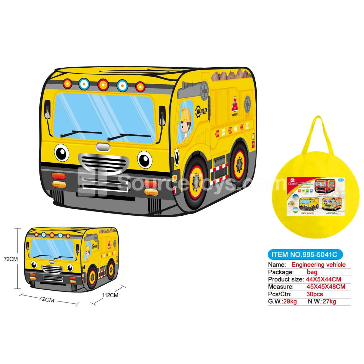 Construction Vehicle Play Tent Construction Vehicle Play Tent