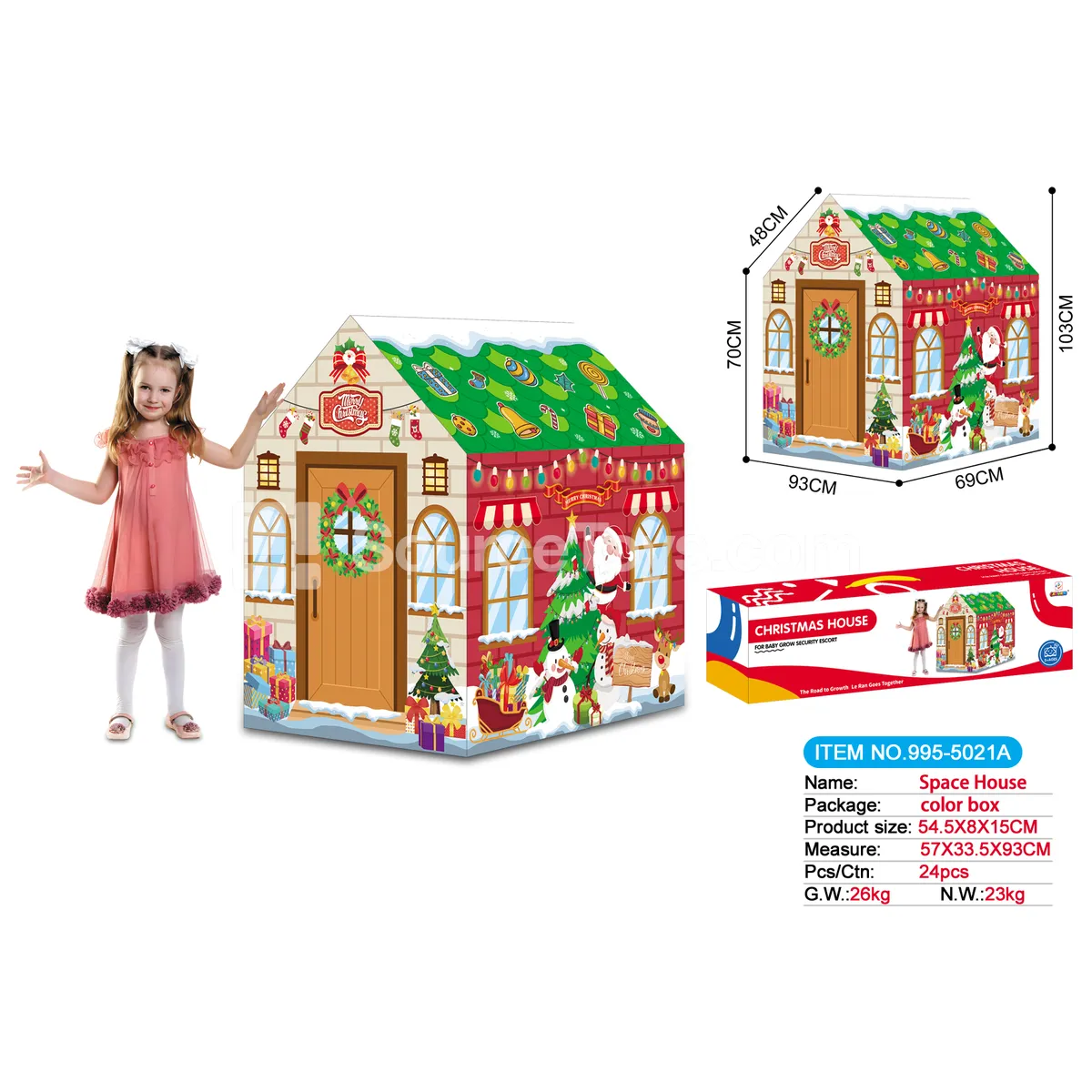 Christmas House Play Tent Christmas House Play Tent