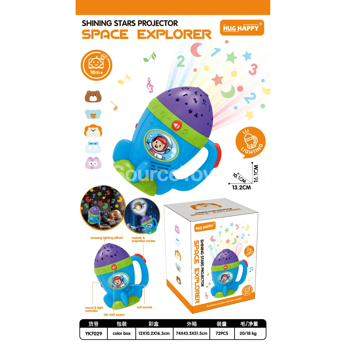 Rocket Projection Flashlight Rocket Projection Flashlight