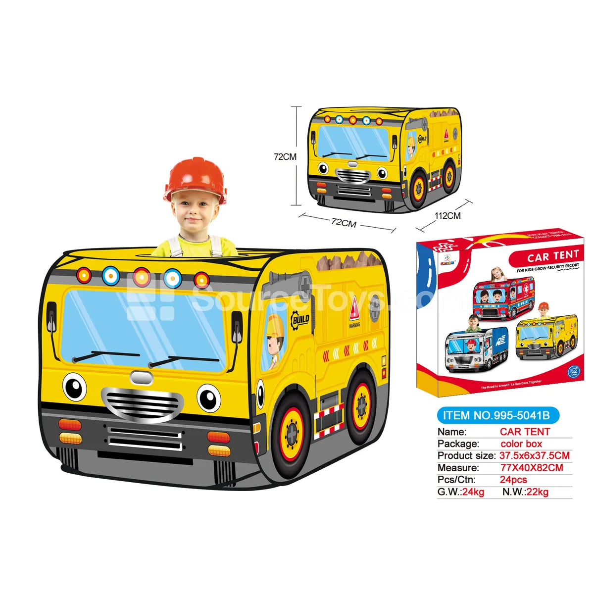 Construction Vehicle Tent Construction Vehicle Tent