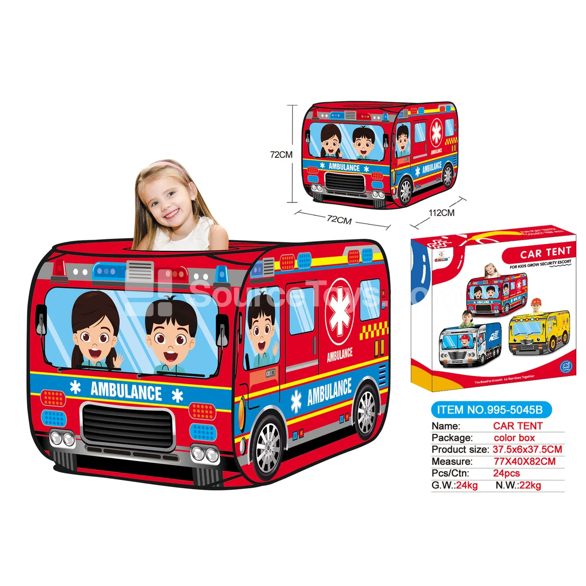 Ambulance Play Tent