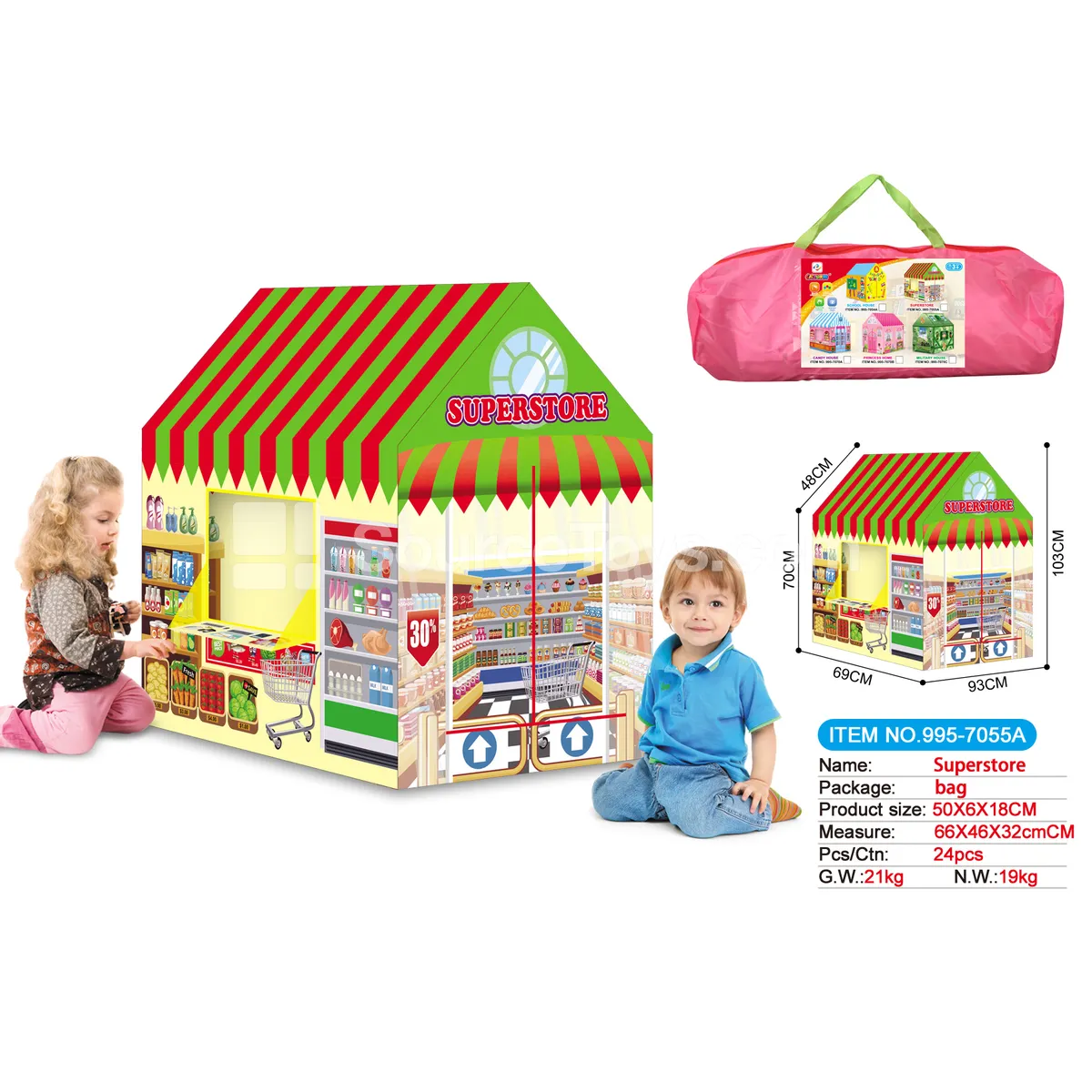 Supermarket Play Tent House (GCC) Supermarket Play Tent House (GCC)
