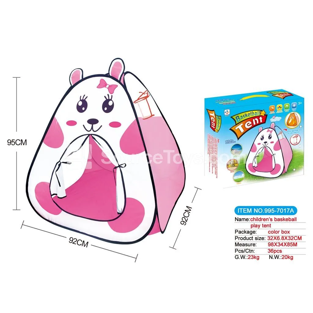 Cartoon Rabbit Basketball Tent Cartoon Rabbit Basketball Tent