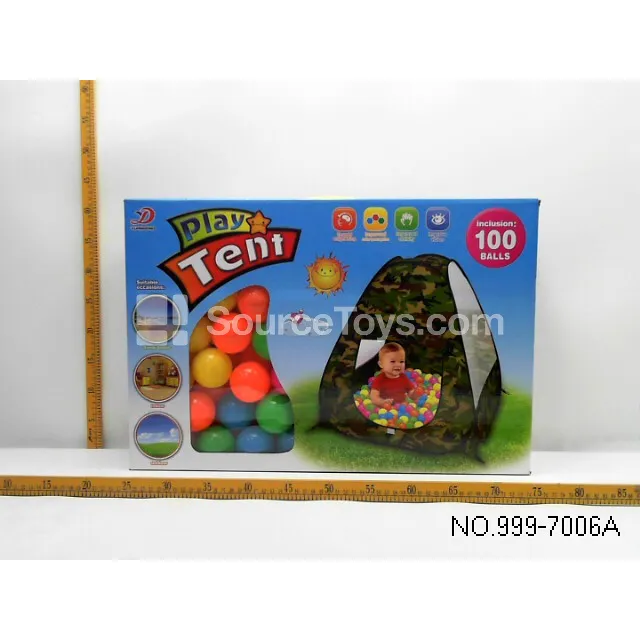 Kids Play Tent with 100 Balls (Army Green) Kids Play Tent with 100 Balls (Army Green)