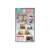 DIY Cartoon Animal Vehicle Scene Set, 2 Assorted Styles DIY Cartoon Animal Vehicle Scene Set, 2 Assorted Styles