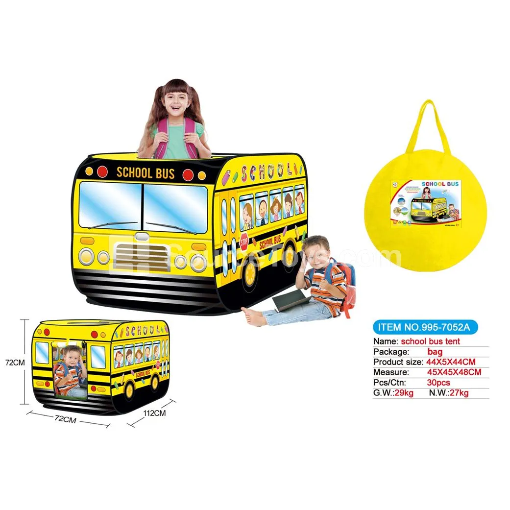 School Bus Play Tent School Bus Play Tent