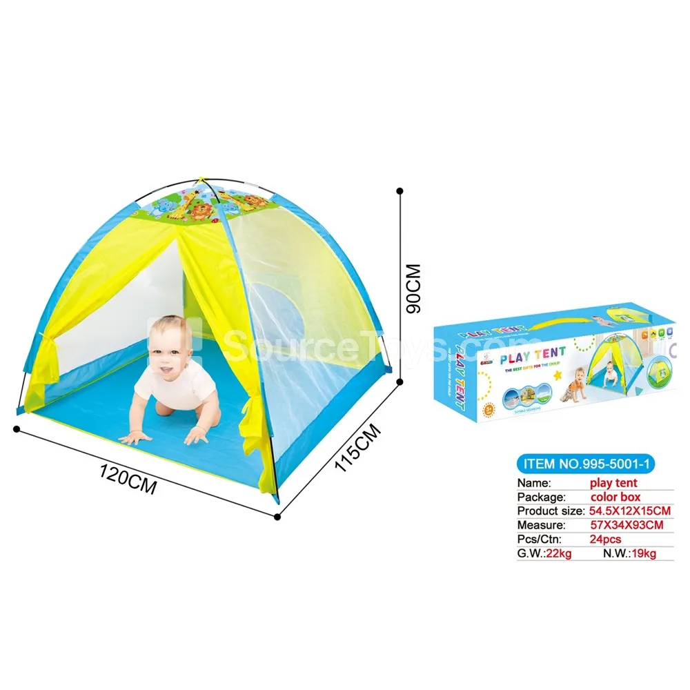 Cartoon Happy Zoo Play Tent (Fiberglass Pole) Cartoon Happy Zoo Play Tent (Fiberglass Pole)