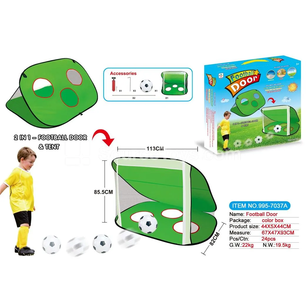 2-in-1 Football Goal & Tent 2-in-1 Football Goal & Tent