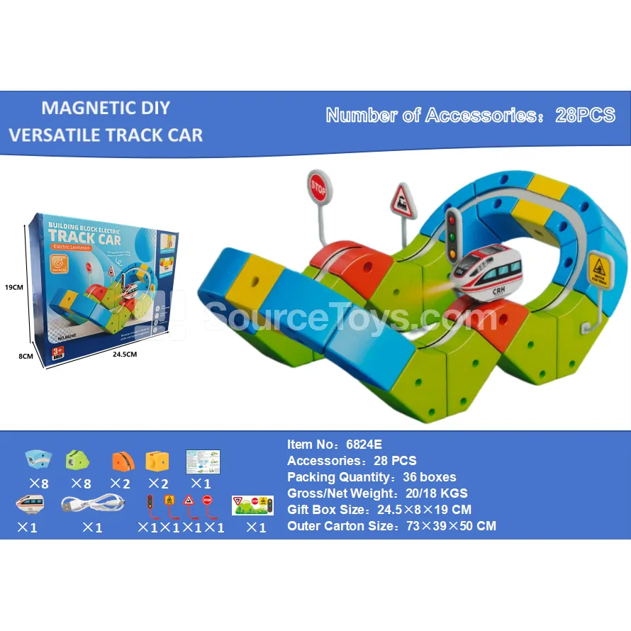 DIY Gear Building Block Track Car Set DIY Gear Building Block Track Car Set