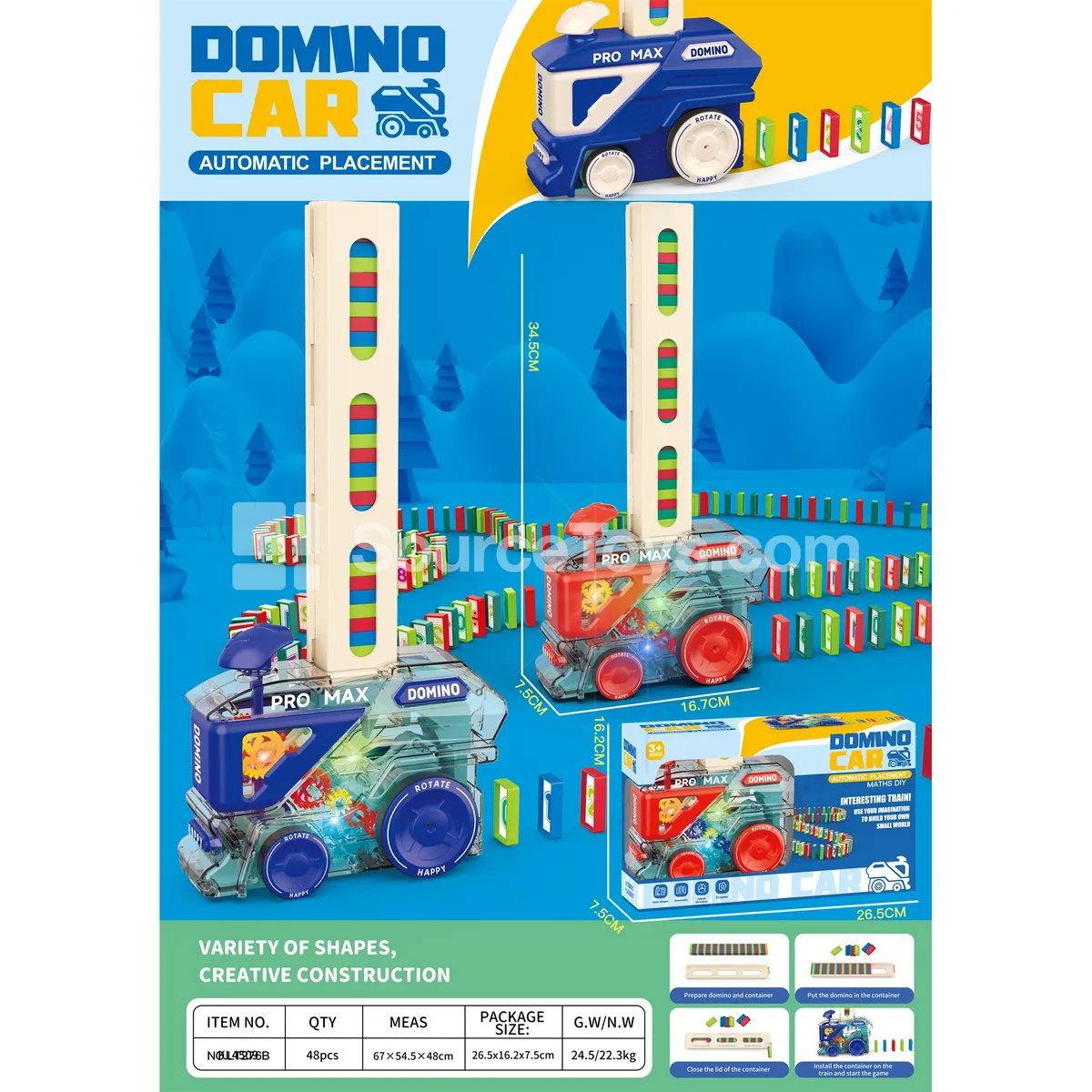 Electric Domino Car Electric Domino Car
