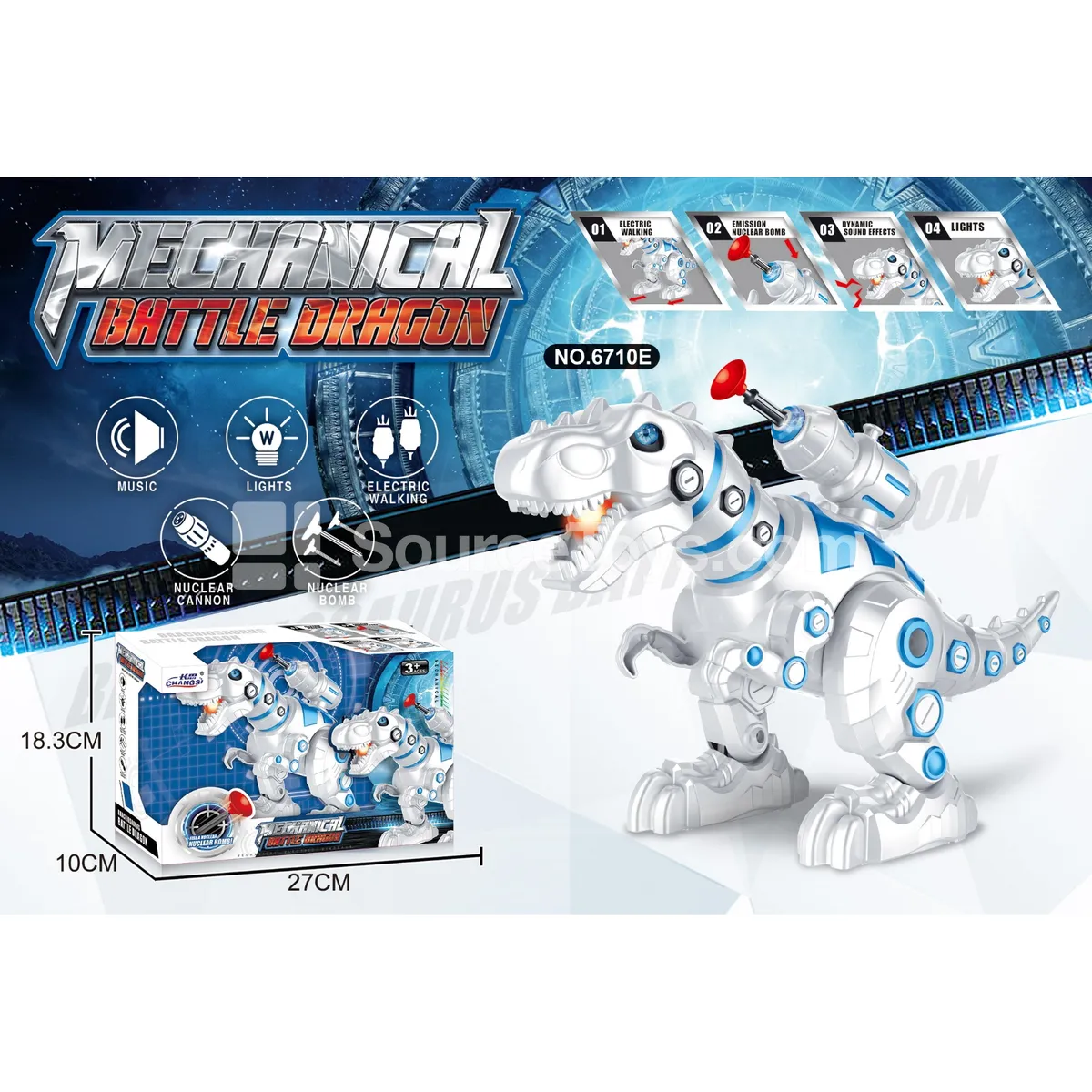 Electric Sound and Light Mechanical Battle Dragon Electric Sound and Light Mechanical Battle Dragon