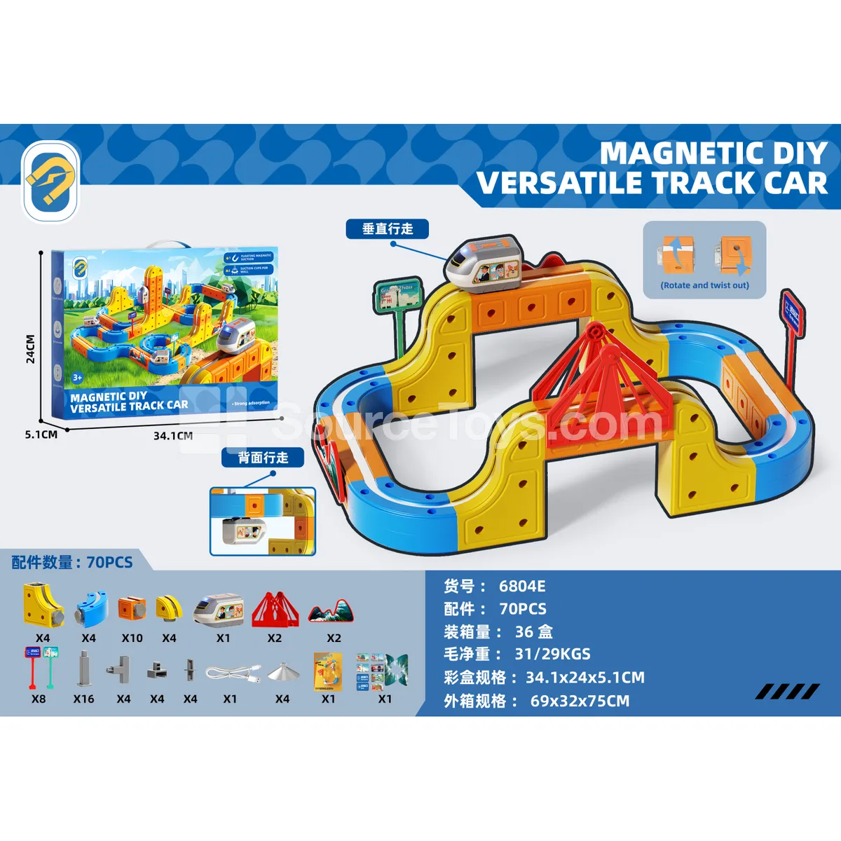 Magnetic Rail Car Magnetic Rail Car