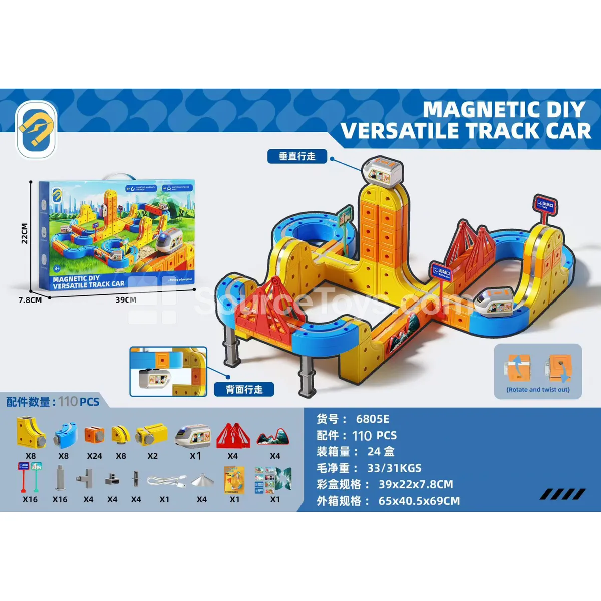Magnetic Rail Car Magnetic Rail Car