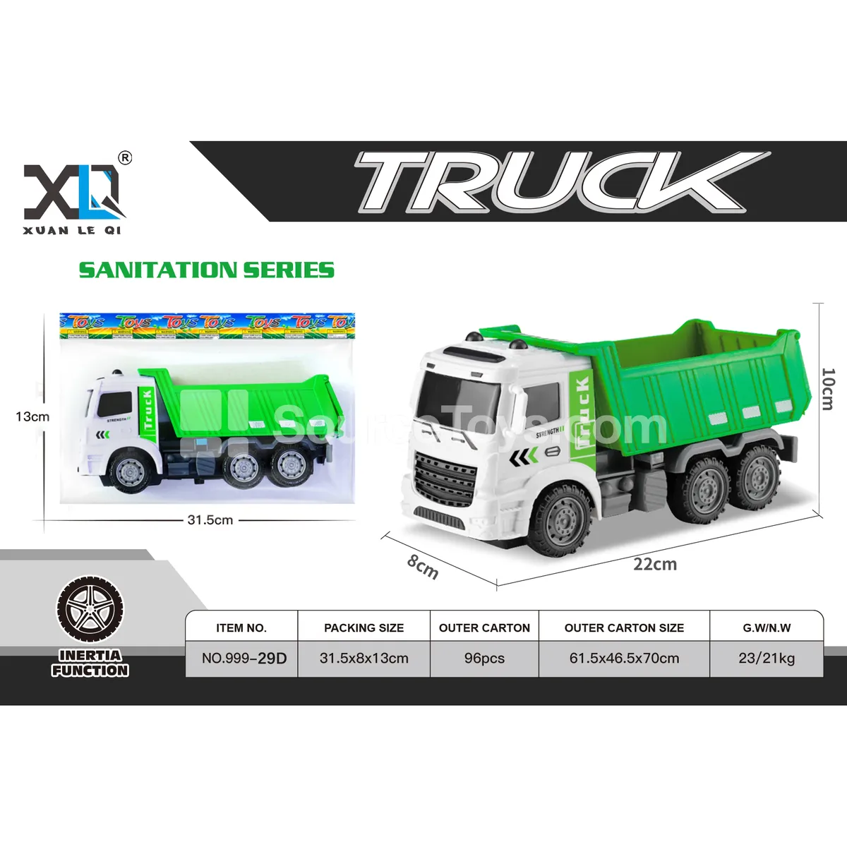 Sanitation Transport Truck