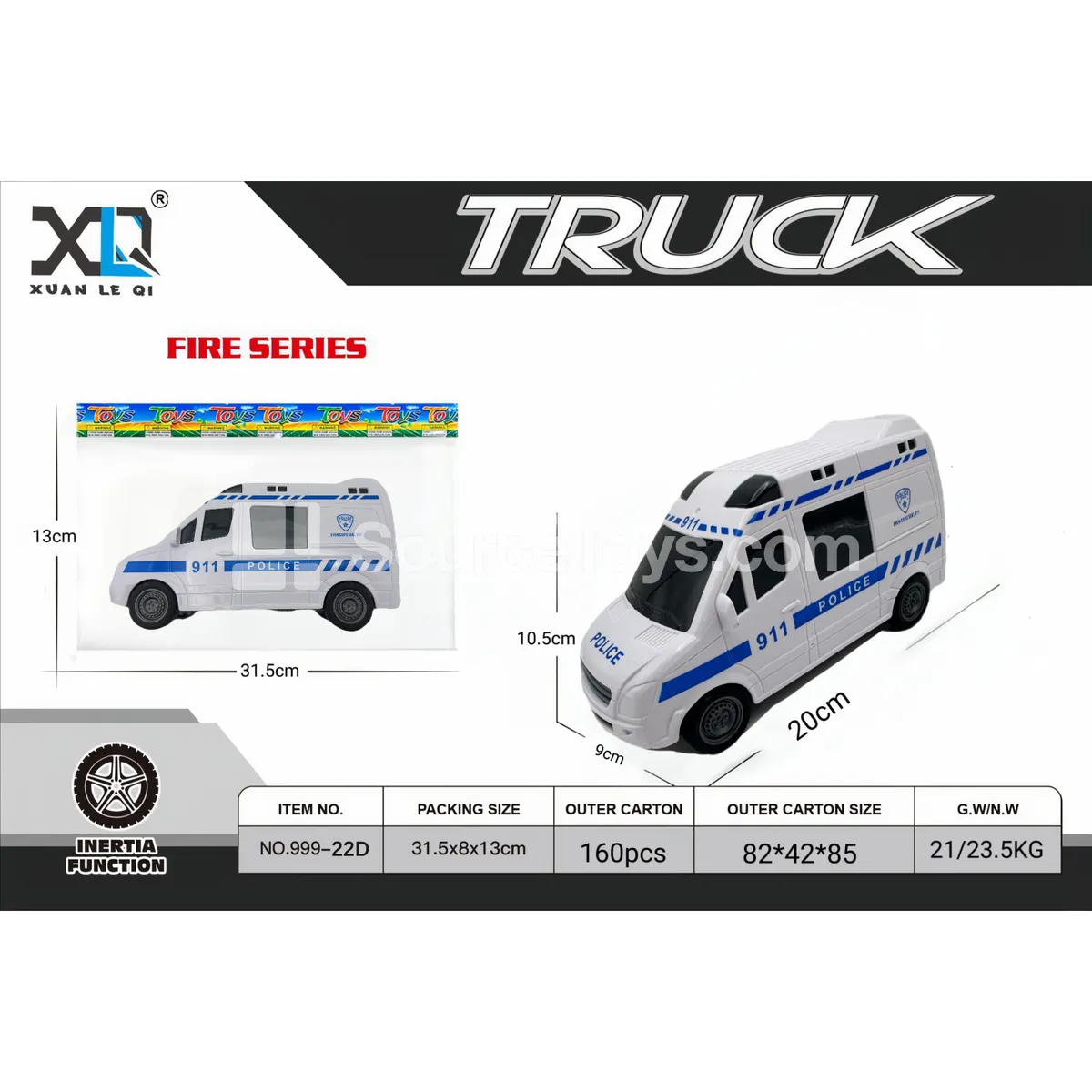 Police Vehicle Toy