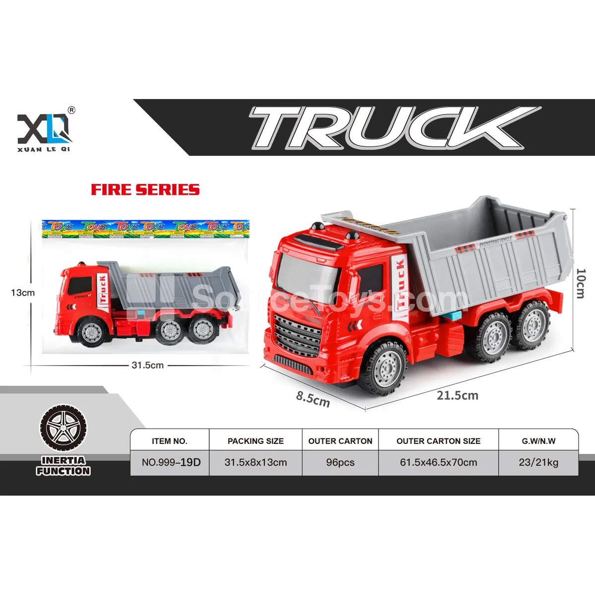 New Color Dump Truck