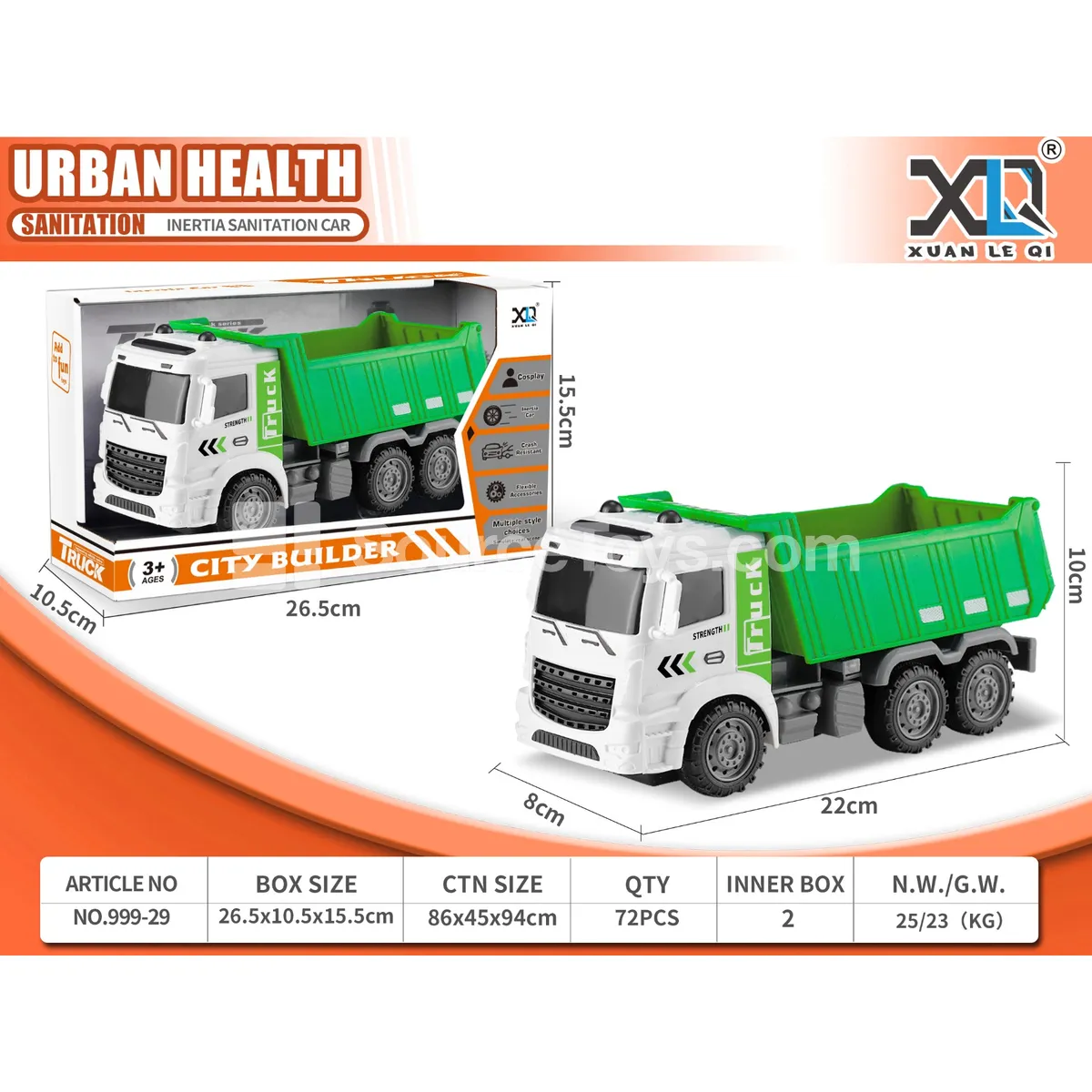 Sanitation Transport Truck