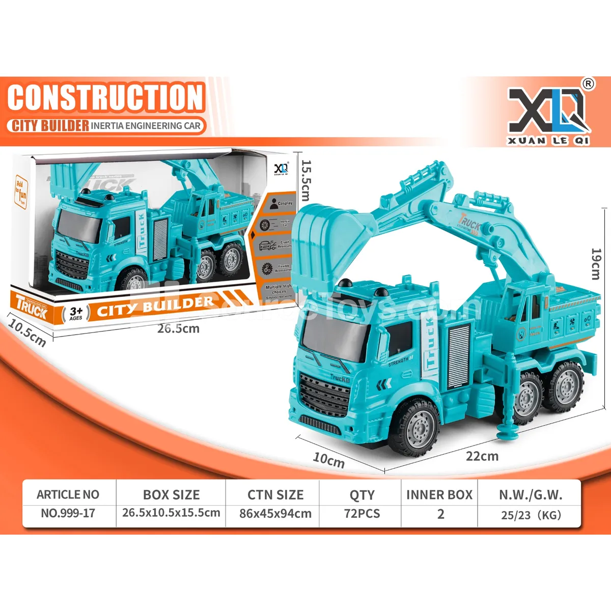 Engineering Excavator Toy Engineering Excavator Toy