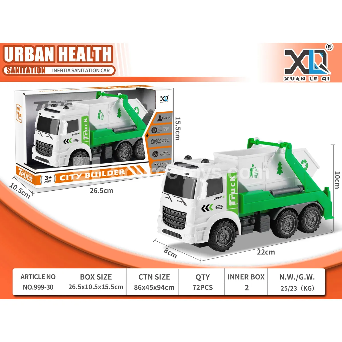 Sanitation Swing-Arm Truck Sanitation Swing-Arm Truck