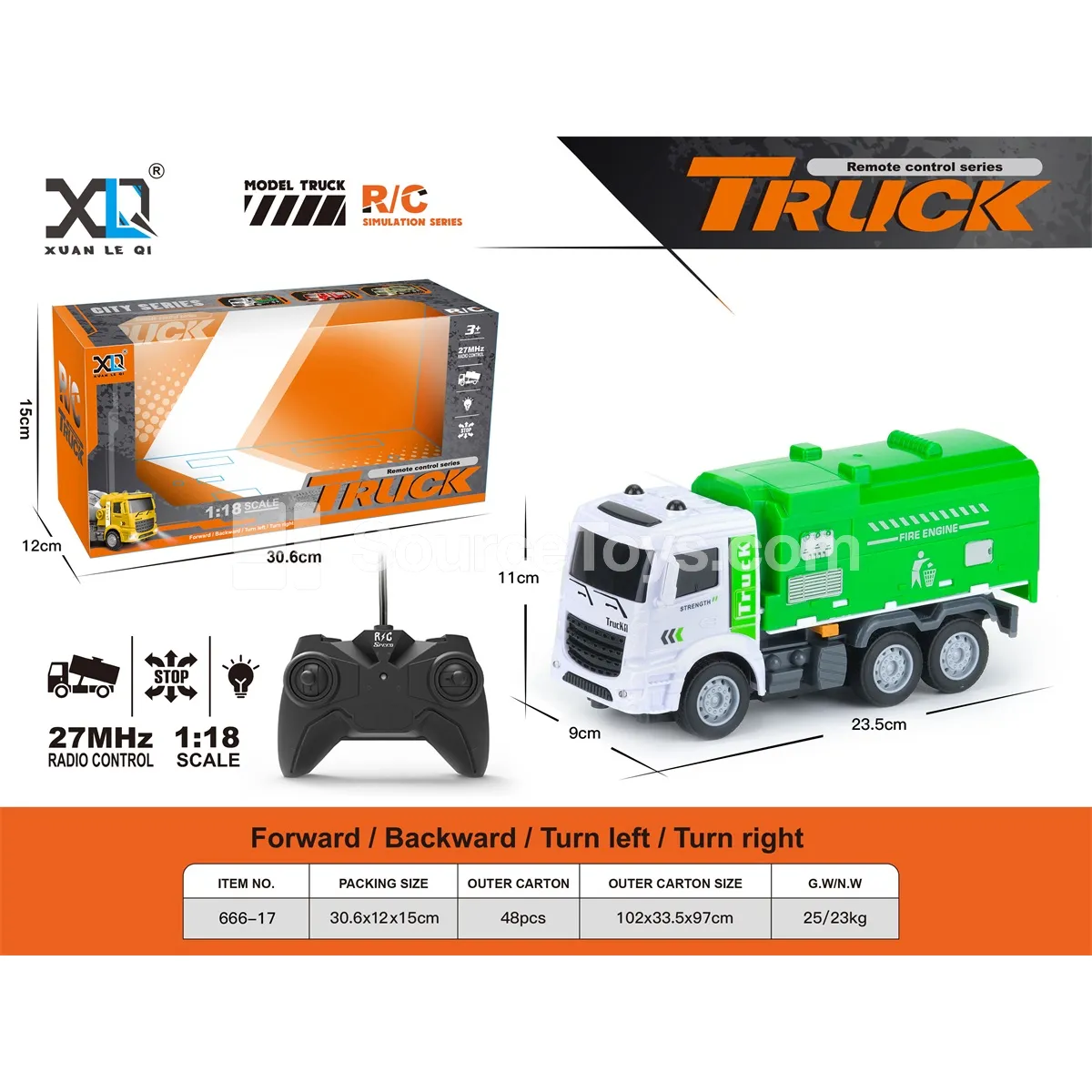Remote Control Street Sweeper Truck Remote Control Street Sweeper Truck
