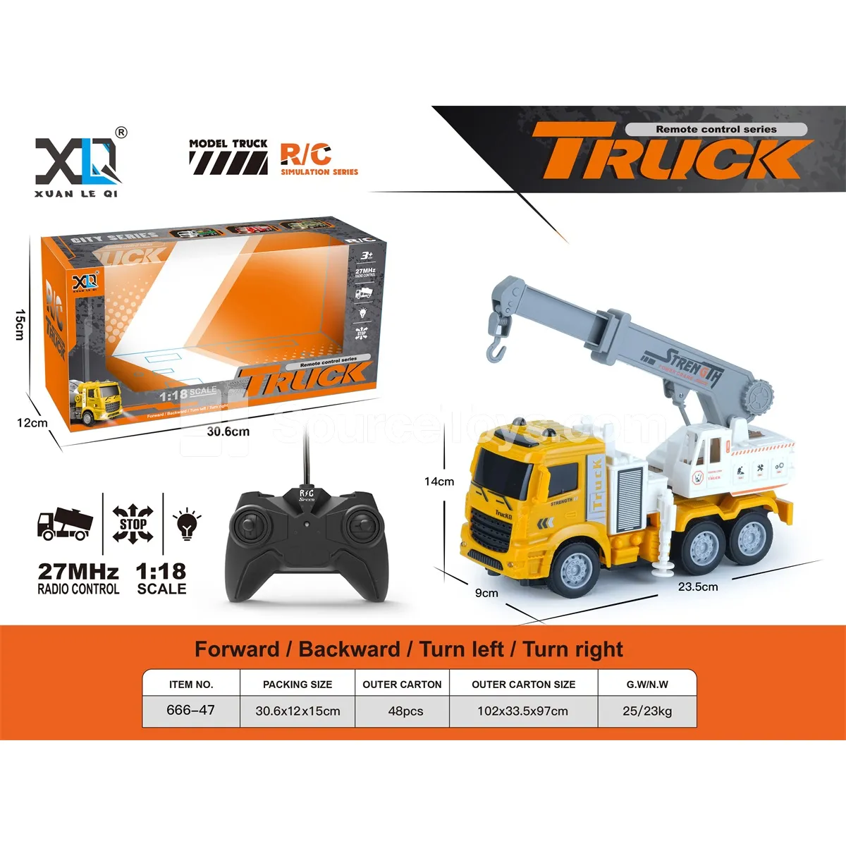 Engineering Yellow Crane Truck Engineering Yellow Crane Truck