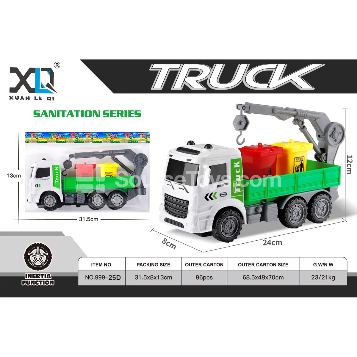 Sanitation Garbage Truck Toy Sanitation Garbage Truck Toy
