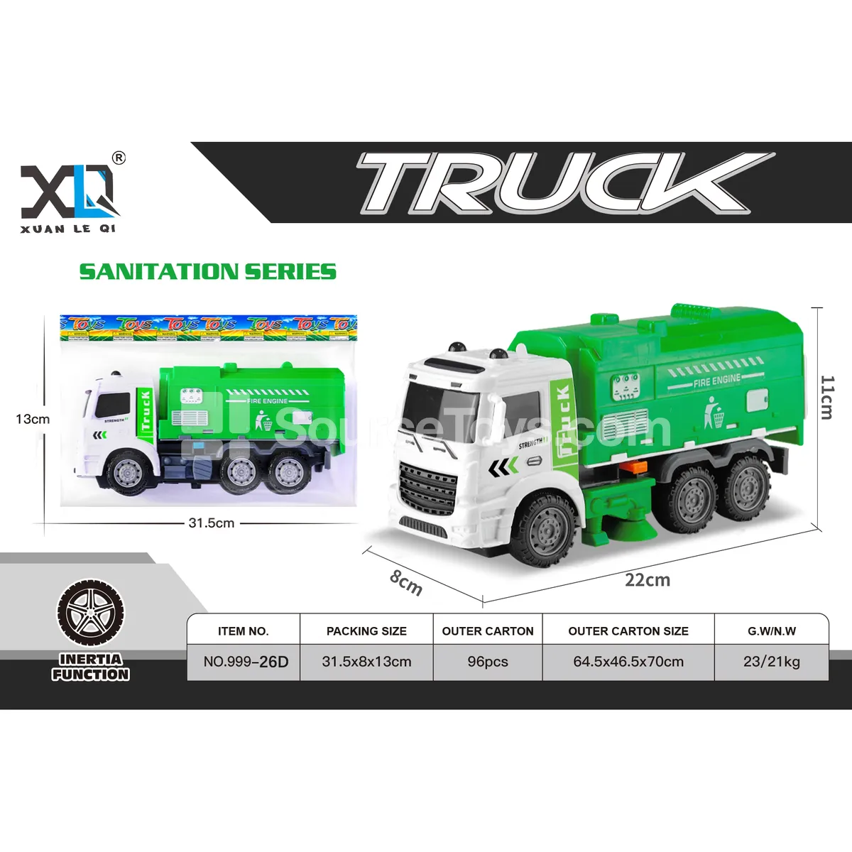 Sanitation Sweeper Truck Toy Sanitation Sweeper Truck Toy