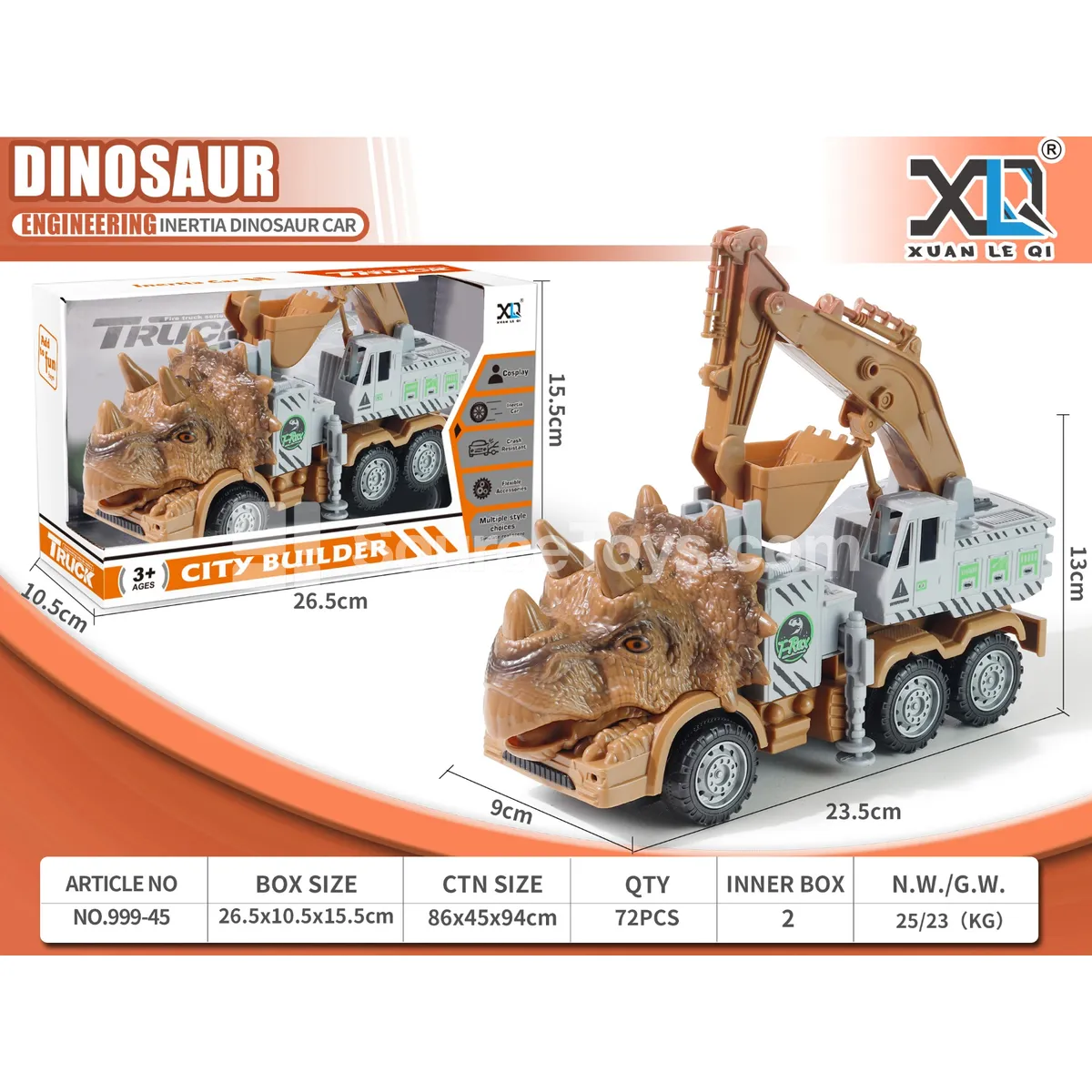 Dinosaur Digger Vehicle Dinosaur Digger Vehicle