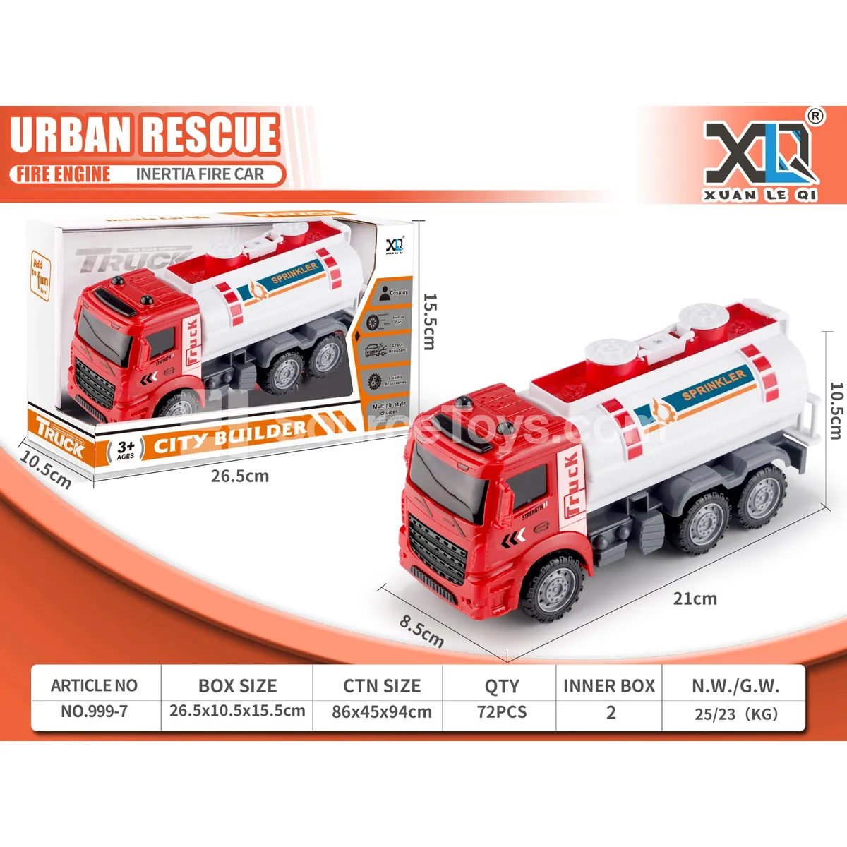 Fire Truck Water Sprayer Fire Truck Water Sprayer