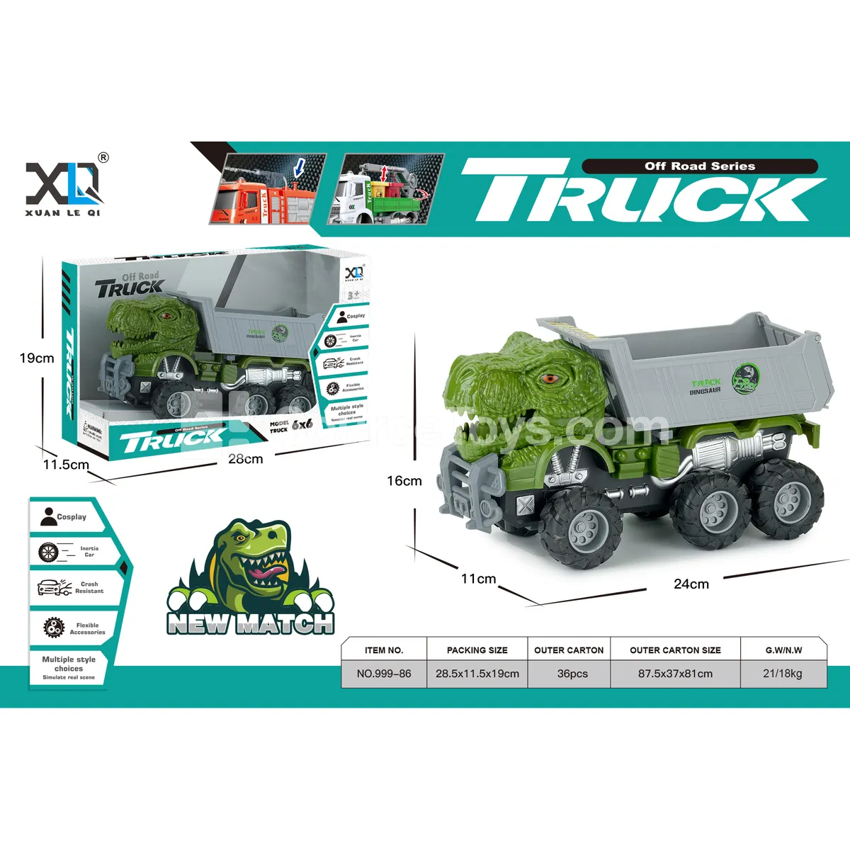 Dinosaur Transport Truck Dinosaur Transport Truck