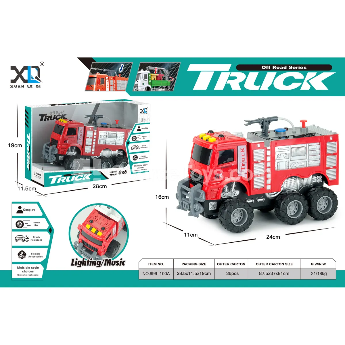 Fire Truck (with sound and light) Fire Truck (with sound and light)