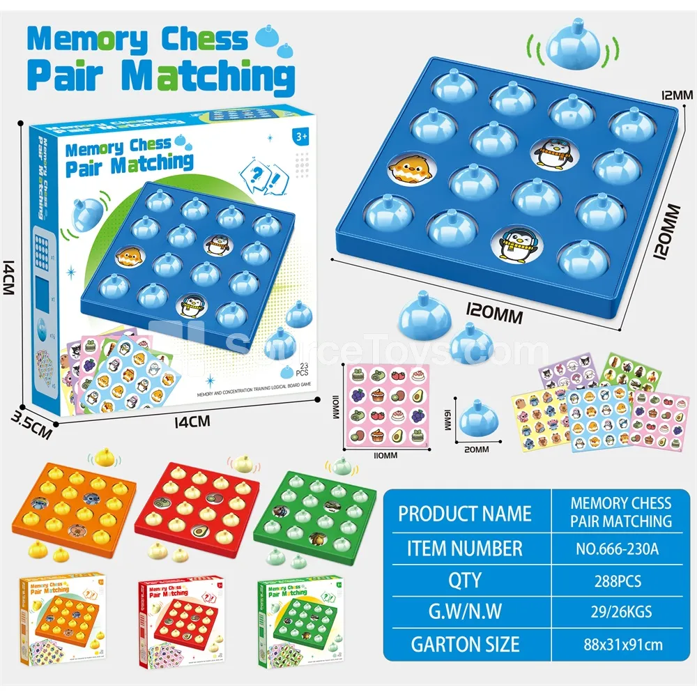 Tabletop Game Memory Chess