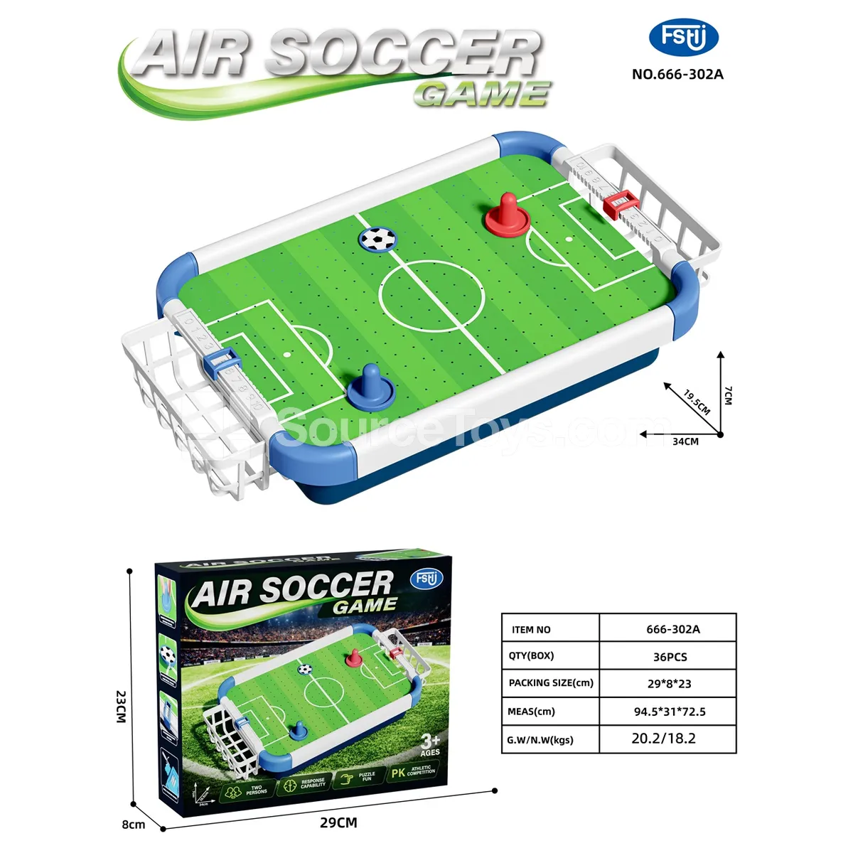 Tabletop Game Small Electric Hovering Soccer