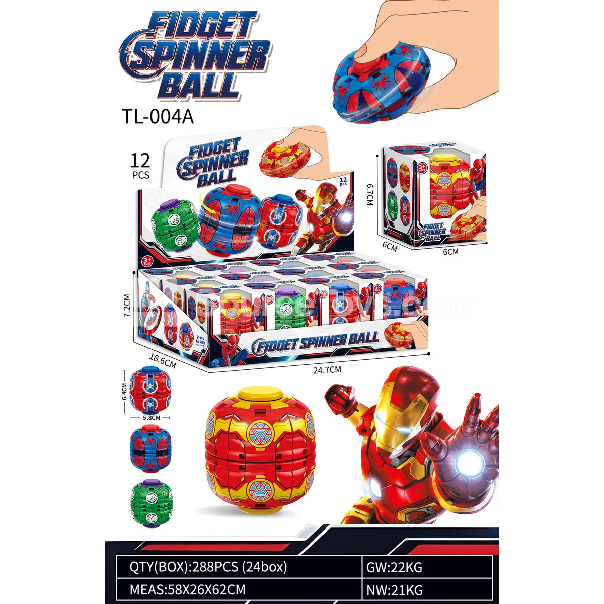 Spinning Top – Assorted Styles