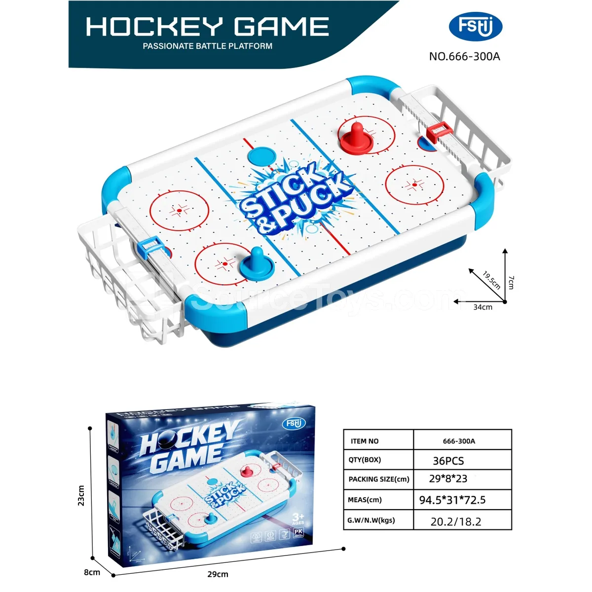 Small Electric Hovering Air Hockey