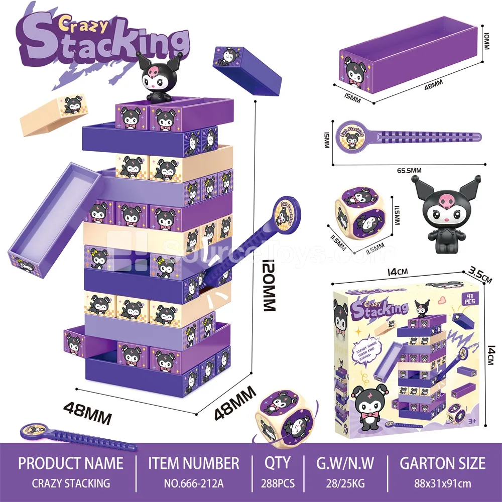 Tabletop Stacking Game – Interactive Family Board Game Toy