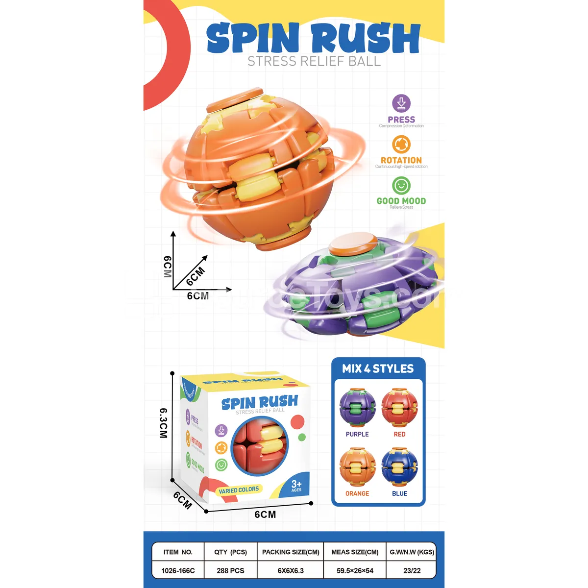 Press Spinner Ball