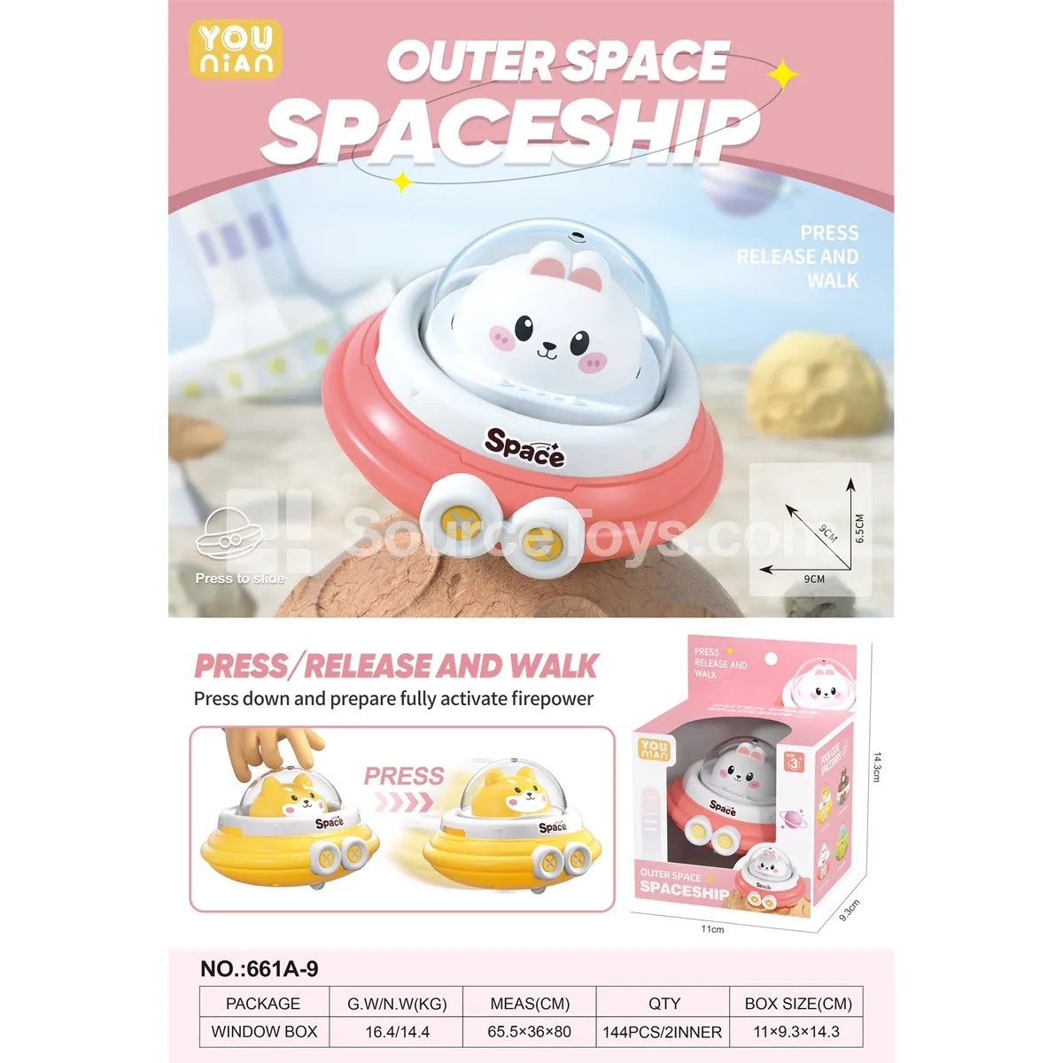 Cartoon Press Flying Disc