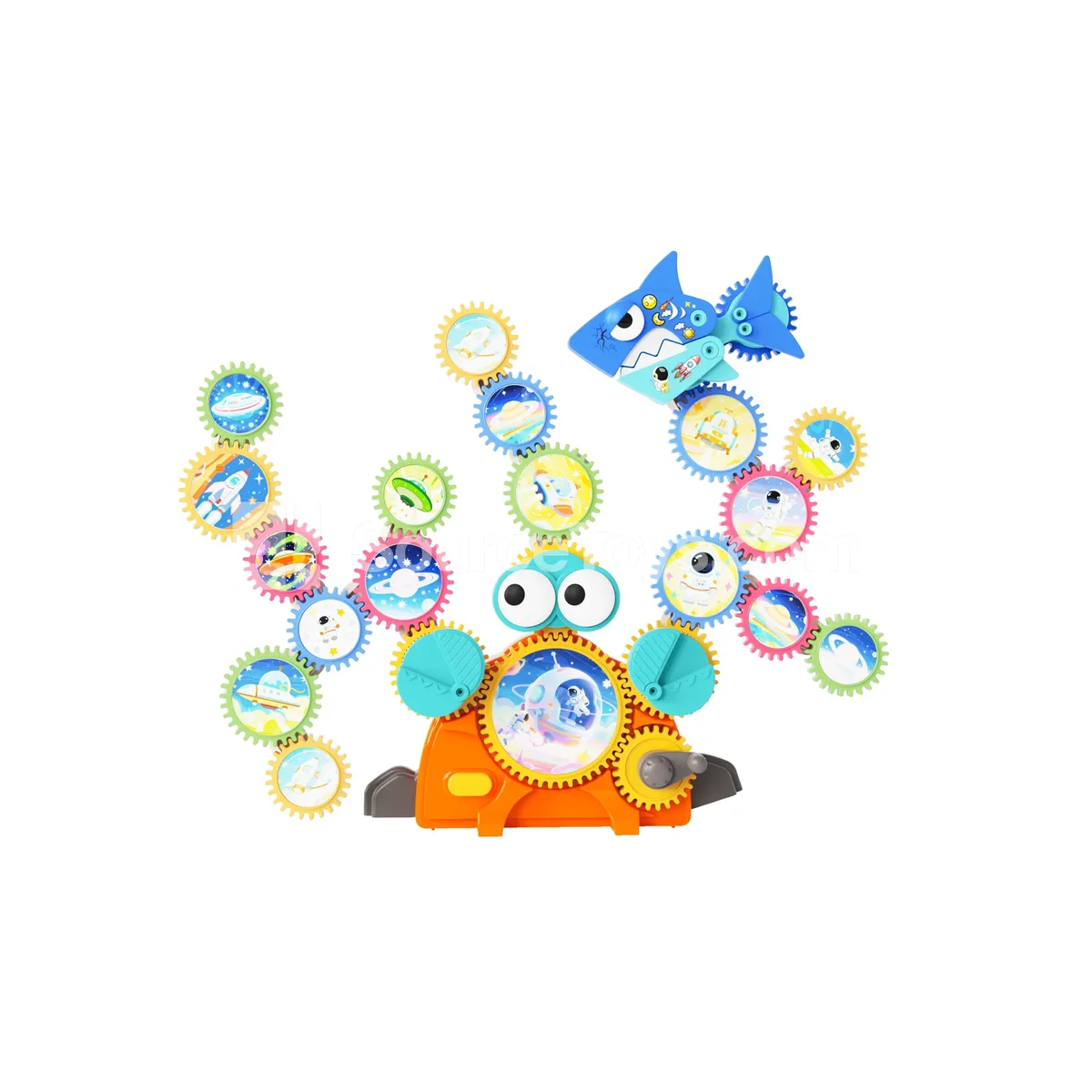 Gear Building Blocks Shark Set, Upgraded Version, 22 pcs Gear Building Blocks Shark Set, Upgraded Version, 22 pcs