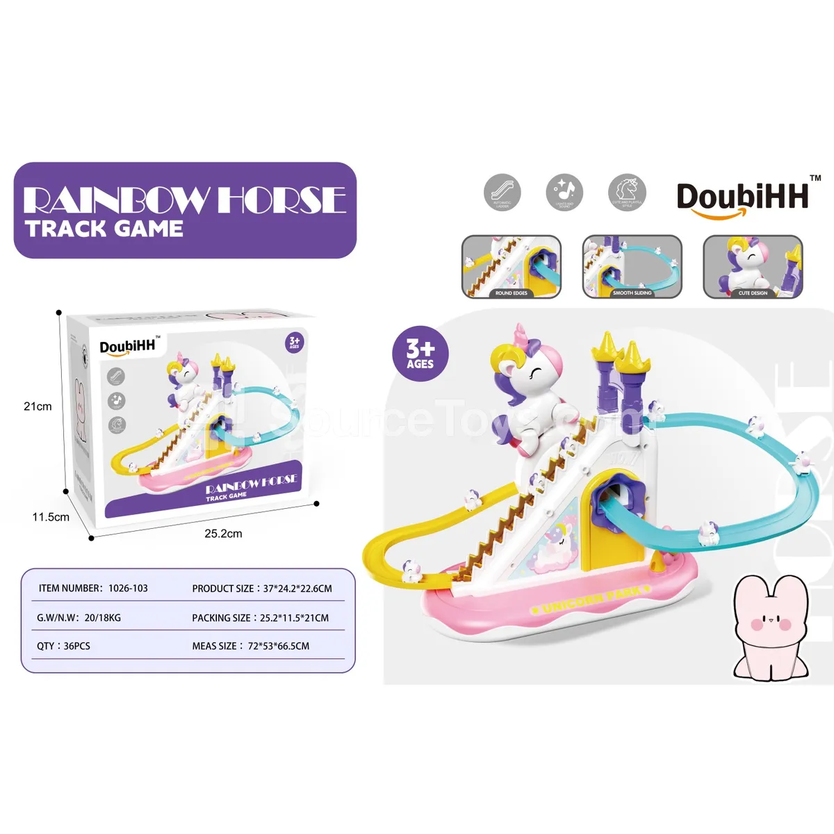Small Unicorn Slide Small Unicorn Slide