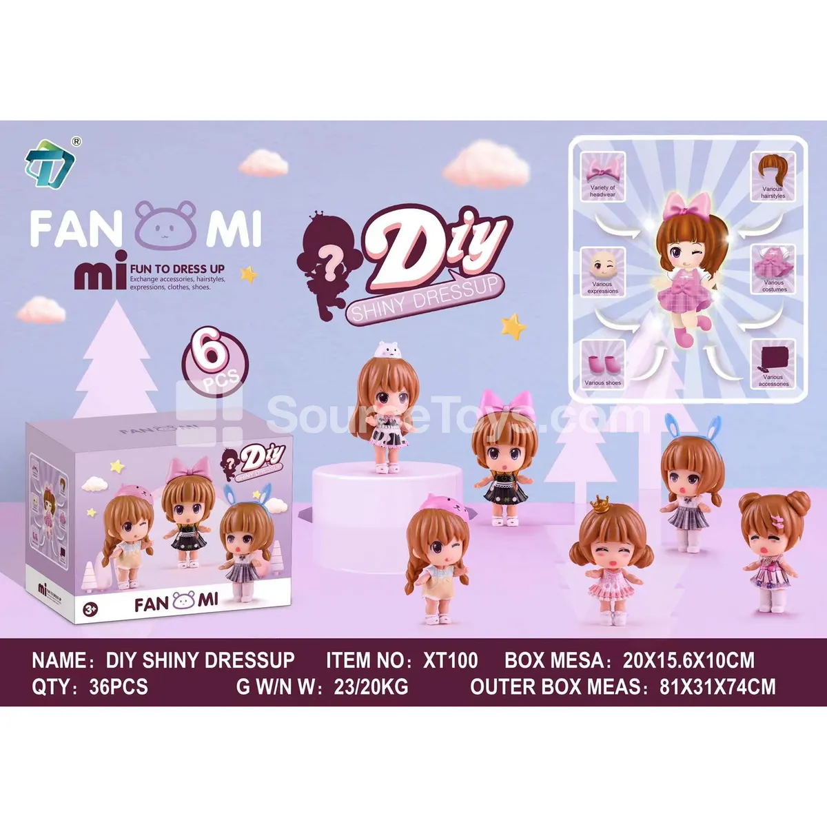 6-Piece DIY Dress-Up Set
