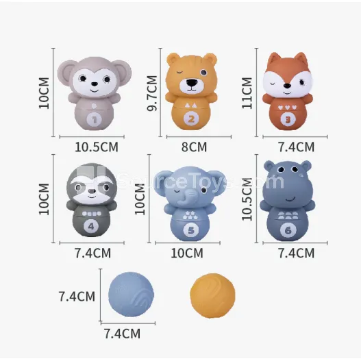 Animal Bowling Set (Russian Version) Animal Bowling Set (Russian Version)