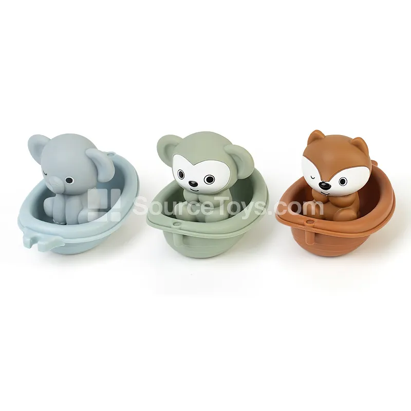 3 Boats + 3 Hand Puppets Set B
