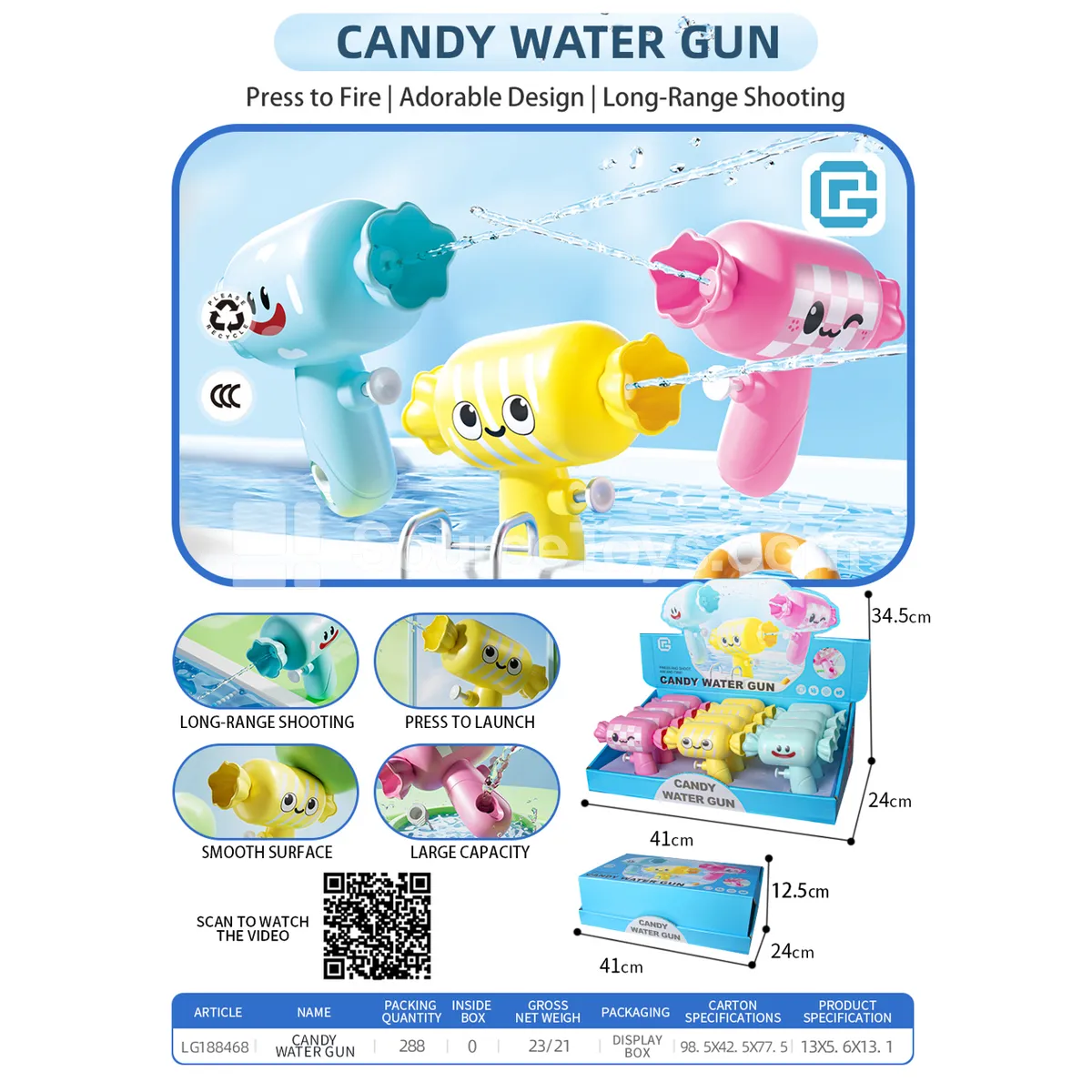 Candy Water Gun Candy Water Gun