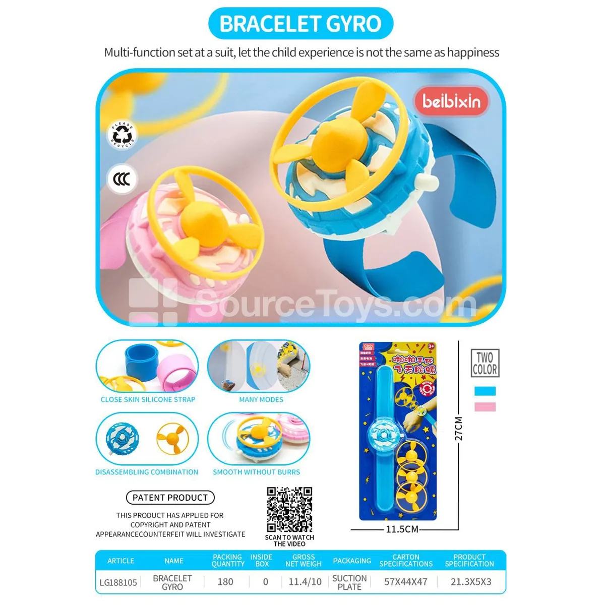 Wristband Spinner