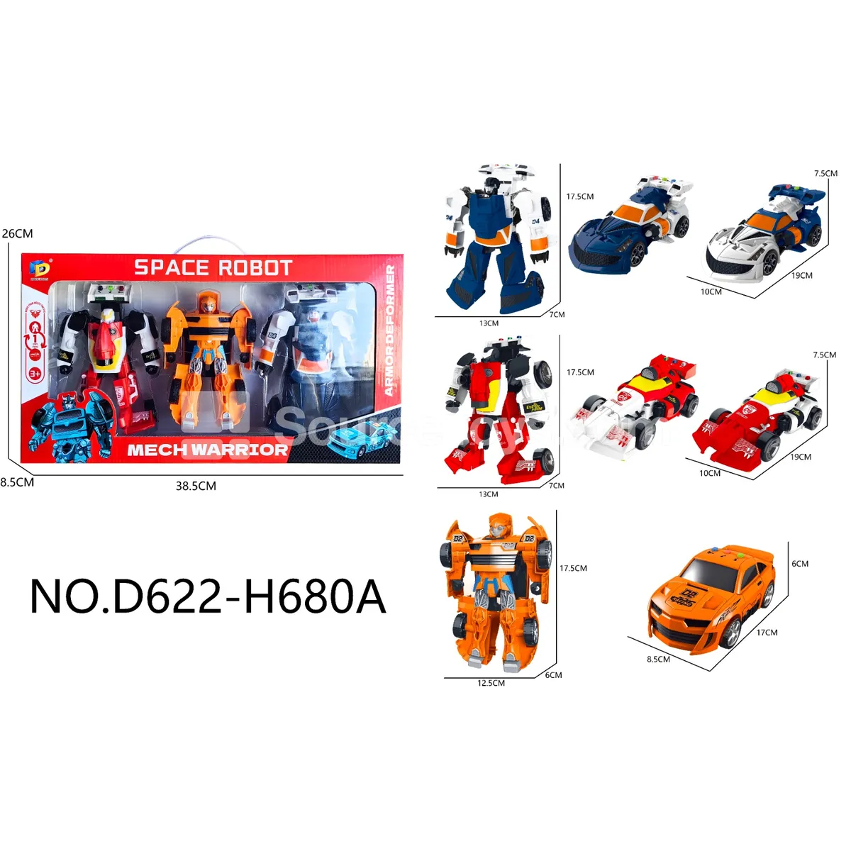 One-Step Transforming Toy (D622-H680A) One-Step Transforming Toy (D622-H680A)